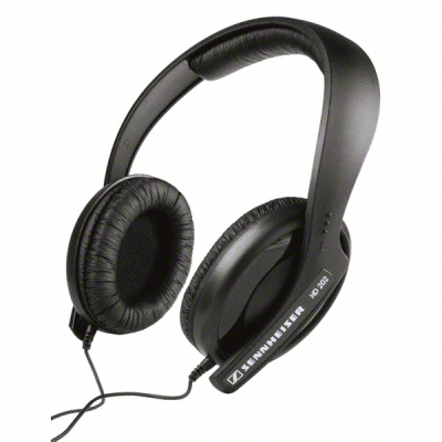 Sennheiser Headphone HD202 II Professional Headphones - Hitam