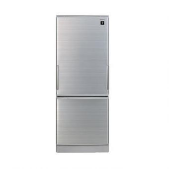 Sharp Kulkas 2 Pintu Double Swing Door - SJ-BW30P-SL - Silver - Khusus Jabodetabek  