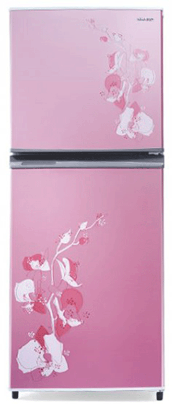 Sharp New Kirei Kulkas / Lemari Es / Refrigerator 2 Pintu SJ-235MD-FP - 215L - Pink