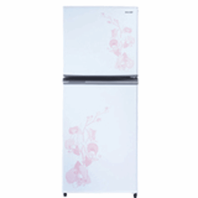 Sharp New Kirei Kulkas / Lemari Es / Refrigerator 2 Pintu SJ-315MD-FW - 270L - Putih