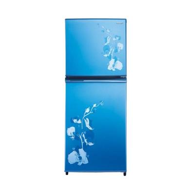 Sharp New Kirei Kulkas / Lemari Es / Refrigerator 2 Pintu SJ-235MD-FB - 215L - Biru