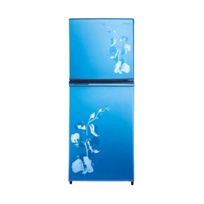 Sharp New Kirei SJ-315MD-FB Biru Kulkas [2 Pintu]