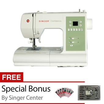 Singer 7467 Confidence Series - Mesin Jahit Digital + Gratis Sewing Accessories dari Singer Center  