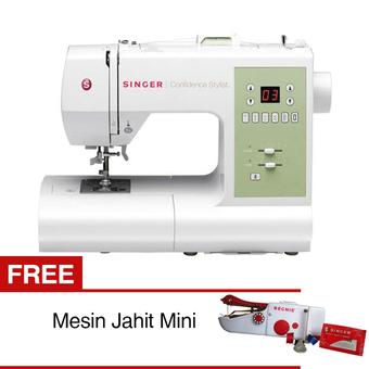 Singer Confidence 7467 + Gratis Mesin Jahit Mini  