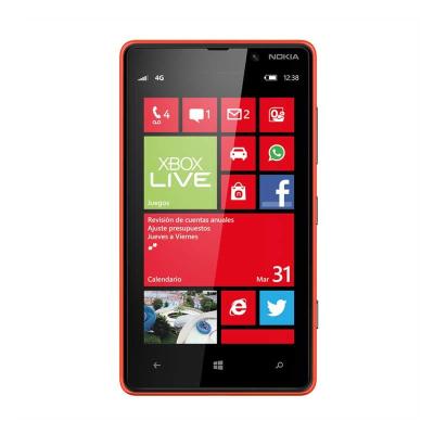 Smartphone Nokia Lumia 820 Merah