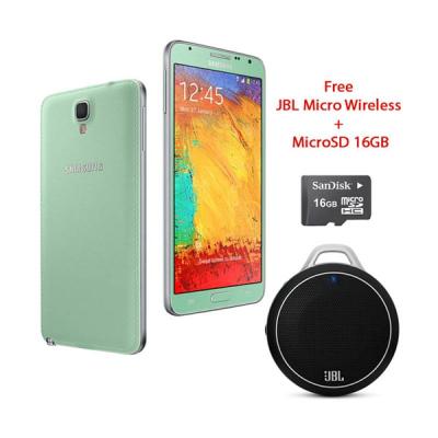 Smartphone Samsung Galaxy Note 3 Neo Hijau Free JBL Micro Wireless + MicroSD 16GB