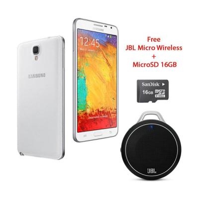 Smartphone Samsung Galaxy Note 3 Neo Putih Free JBL Micro Wireless + MicroSD 16GB