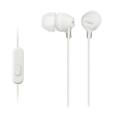 Sony Earbud MDR-EX15AP Putih Headset