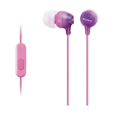 Sony Earbud MDR-EX15AP Violet Headset