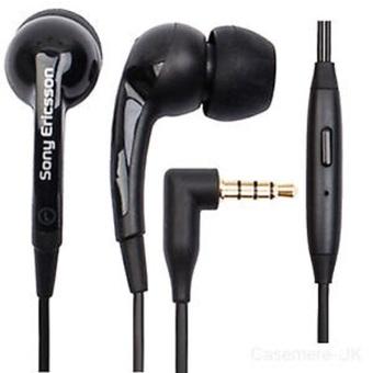 Sony Ericsson MH650 Stereo Bass Reflex Headset untuk Xperia, Vivaz, Vivaz Pro, X8, X10, X10 Mini and X10 Mini Pro - Hitam  