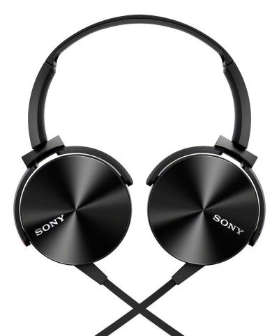 Sony MDR XB - 450AP Extra Bass Headset - Hitam