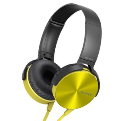 Sony MDR-XB450AP Extra Bass Headphones - Kuning