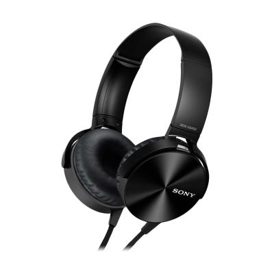 Sony MDR-XB450AP Stereo Hitam Headphone