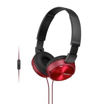 Sony MDR-ZX310AP Stereo Headphone - Merah  