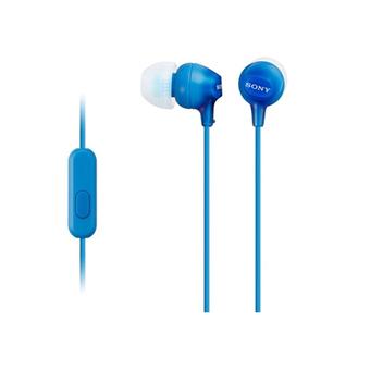 Sony Premium Earphone MDR-EX15AP - Biru  