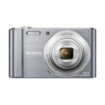 Sony W810 Cyber-Shot Silver Kamera Pocket