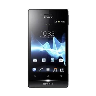 Sony Xperia Miro Hitam Smartphone