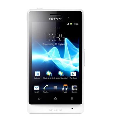 Sony Xperia Miro ST23i White Smartphone