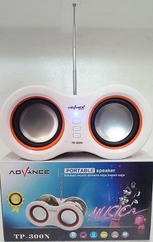 Speaker Portable Advance Teropong Player USB MMC Radio FM