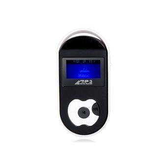 Sports Boat Design OLED Screen MP3 Player with TF Card Reader Black  