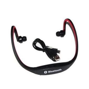 Sports Wireless Bluetooth Headset (Black/Red) (Intl)  