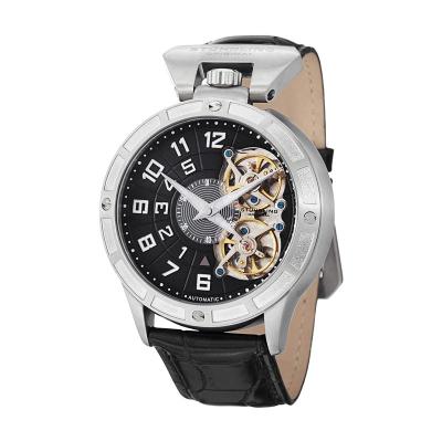 Stuhrling Emperor Ion 397-33151 Silver Jam Tangan Pria