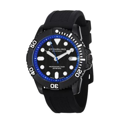 Stuhrling Swiss Atlantis Sport Blue Jam Tangan Pria