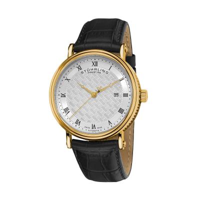 Stuhrling Tradition Gold Jam Tangan Pria