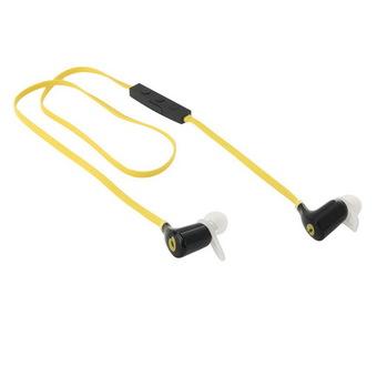 Sunsky QCY QY5 Bluetooth Wireless Stereo Sport In-ear Earphone with Mic and Control by Wire Yellow  