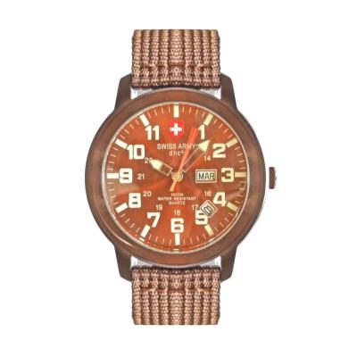 Swiss Army Casual SA2850MDBR Brown Jam Tangan Pria