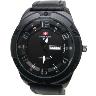 Swiss Army SA 117 Jam Tangan Pria Hitam Putih