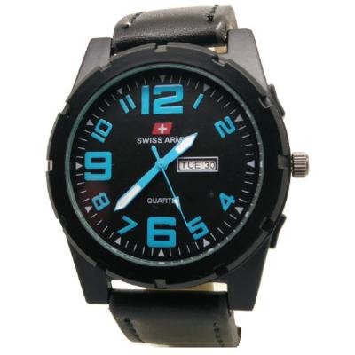 Swiss Army SA 118 Jam Tangan Pria Hitam Biru