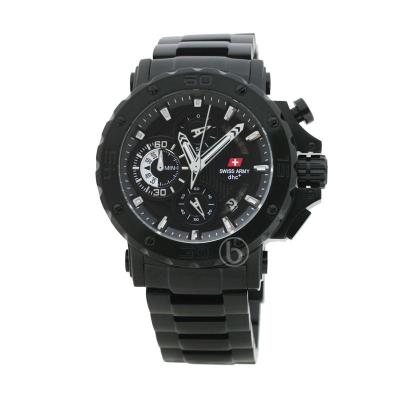 Swiss Army SA 2193M Ipb Chronograph Dial Hitam Jam Tangan Pria