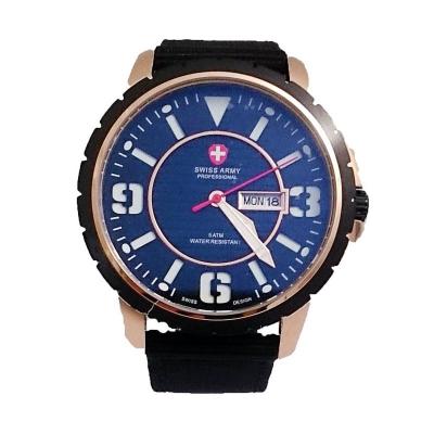 Swiss Army SA 3006 MR Body Rose Gold Angka Putih Jam Tangan Pria