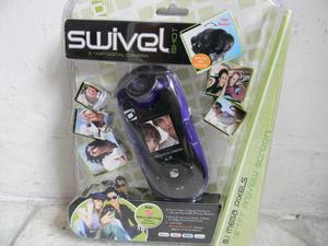 Swivel Shot Digital Camera 5.1 Mega Pixel w/180 Rotating Lens (Blue)