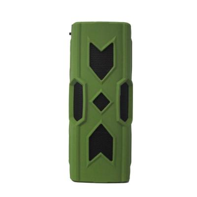 T4shops PT-390 Bluetooth V4.0 Speaker Water Resistant ShockProof + Powerbank 3600mah - Hijau