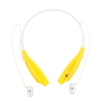 TM-730 Sport Neckband Headset In-ear Wireless Headphones Bluetooth Stereo Earphone Headsets (Yellow)  