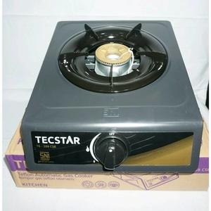 Tecstar kompor gas teflon 1 tungku otomatis TG 388CSB