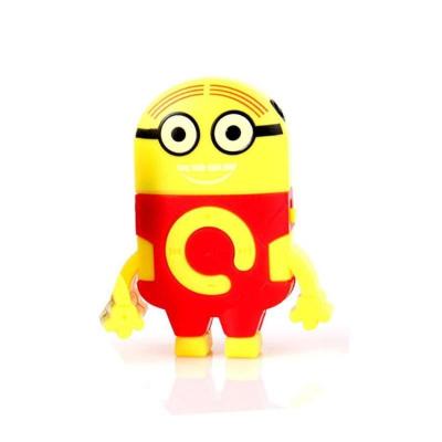 Teratai Minion MP3 MultiMedia Player with Micro Support TF/SD Card - Merah