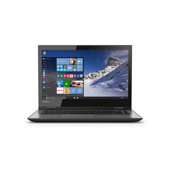 Toshiba Satellite Radius E45W - 14" Touch - Intel i3-5015U - 4GB - Hitam  