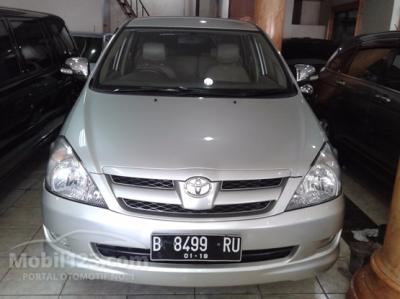 Toyota Kijang Innova G 2.0 Mt 2008 Silver