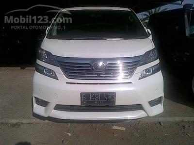 Toyota Vellfire Z prem sound 2010 AT