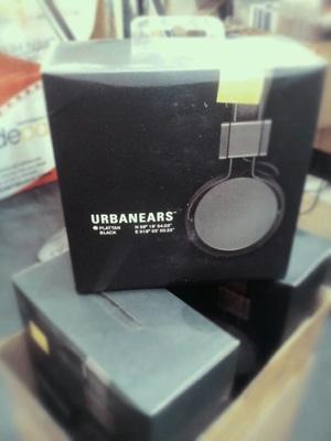 URBANEARS Plattan Black