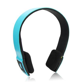 Universal Sport Wireless Bluetooth Stereo Headphone Headset Earphone Handfree For Samsung iPhone(Blue) (Intl)  