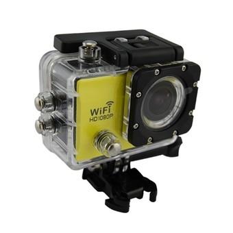 VVGCAM Q3 Sport Camera SOS Full HD 1080P Action Camera - 170 Degree View 12MP 2 Inch Screen Remote Control Wi-Fi Free iOS + Android App (Yellow) (Intl)  