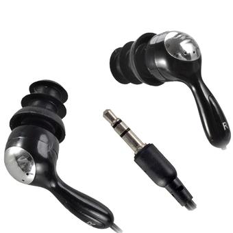 Water Sport Waterproof In-Ear Earbud Stereo Headphones (Black) (Intl)  