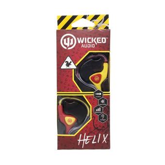 Wicked Audio WI-2002 Helix Headpdhones WI2002 Yellow /GENUINE  