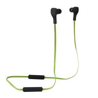 Wireless Bluetooth 3.0 Sports Stereo In-ear Headset with Microphone Handsfree(Green) (Intl)  