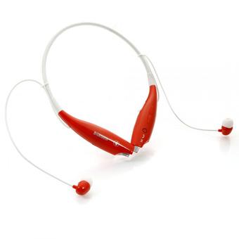 Wireless Stereo Bluetooth Sports Headset Neckband Earphone for Cellphones (Red) (Intl)  