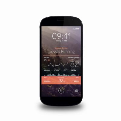 Yotaphone 2 LTE - 32 GB - Hitam